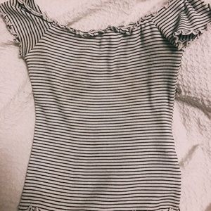 off the shoulder top!!